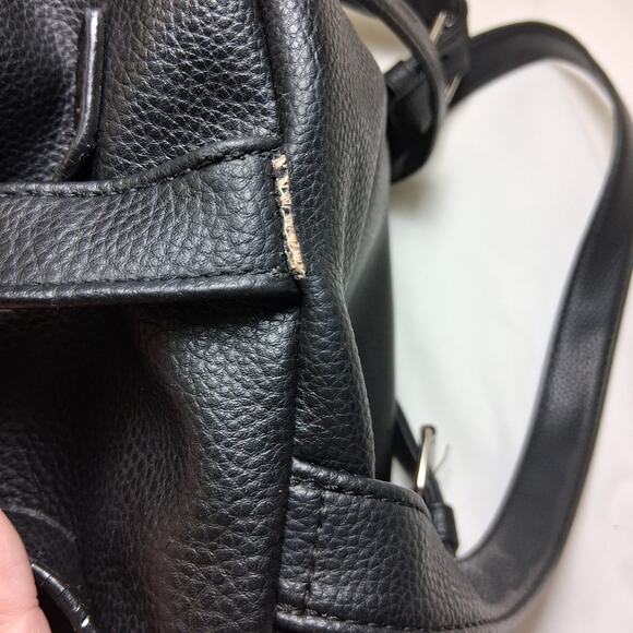 Vegan Leather Kenneth Cole Reaction Mini Backpack Purse Back to School - Picture 14 of 16